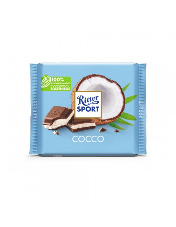 Ritter Sport - 100 γρ Καρύδα, 4800 τμχ (παλέτα)