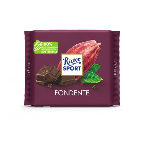 Ritter Sport - 100 γρ Κακάο σκούρο 50%, 4800 τμχ (παλέτα)