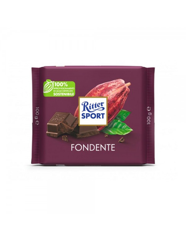 Ritter Sport - 100 γρ Κακάο σκούρο 50%, 4800 τμχ (παλέτα)