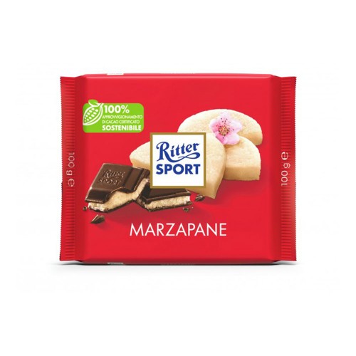Ritter Sport - 100 γρ αμυγδαλόπαστα, 4800 τμχ (παλέτα)