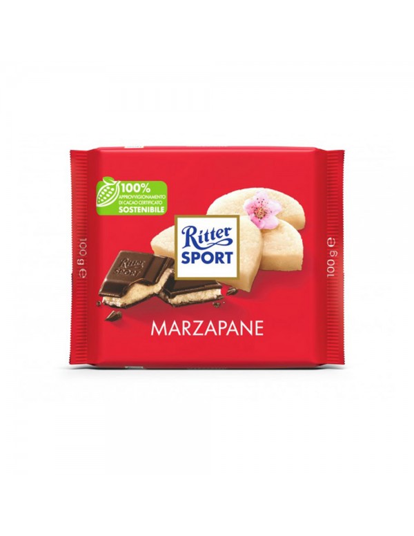 Ritter Sport - 100 γρ αμυγδαλόπαστα, 4800 τμχ (παλέτα)