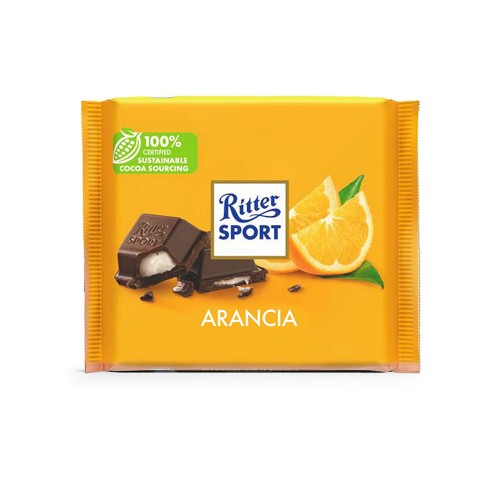 Ritter Sport - 100gr Πορτοκάλι, 4800τμχ (παλέτα)