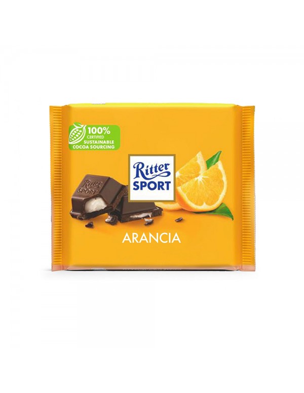 Ritter Sport - 100gr Πορτοκάλι, 4800τμχ (παλέτα)