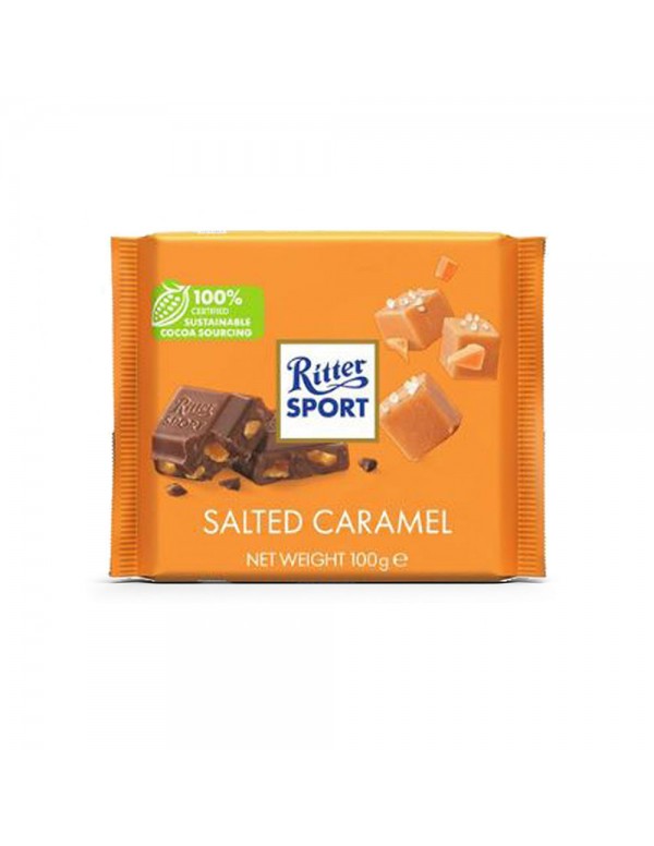 Ritter Sport - 100gr αλατισμένη καραμέλα, 4800τμχ (παλέτα)