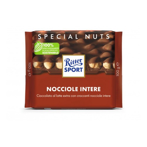 Ritter Sport - 100 γρ Φουντούκια ολόκληρα, 4000 τμχ (παλέτα)