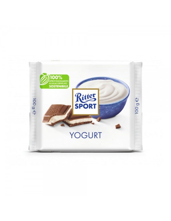 Ritter Sport - 100 γρ γιαούρτι, 4800 τμχ (παλέτα)