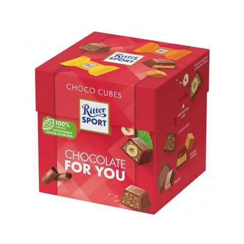 Ritter Sport - Κουτί 176 γρ Σοκολάτες Ποικιλία, 1920 τμχ (παλέτα)
