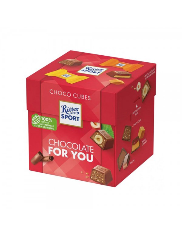 Ritter Sport - Κουτί 176 γρ Σοκολάτες Ποικιλία, 1920 τμχ (παλέτα)