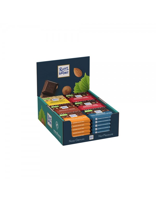 Ritter Sport - Expo 36τμχ x100gr Ποικιλία, 117τμχ (παλέτα)