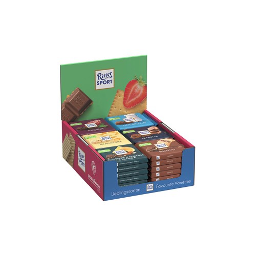 Ritter Sport - Expo 36pz x100gr Variety Assortito, 117 τμχ (παλέτα)