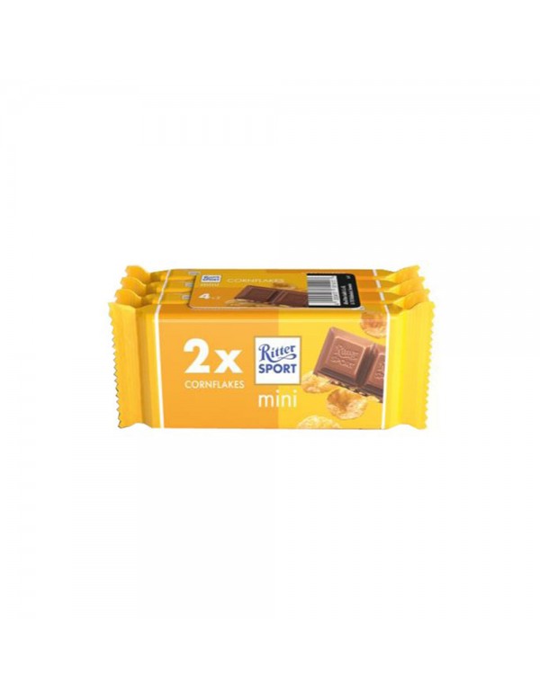 Ritter Sport - Mini Duo Cornflakes 4τμχ x33gr, 3072τμχ (παλέτα)