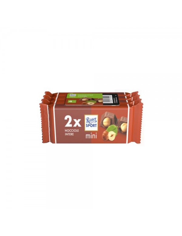 Ritter Sport - Mini Duo Ολόκληρα Φουντούκια 4τμχ x33gr, 3072τμχ (παλέτα)