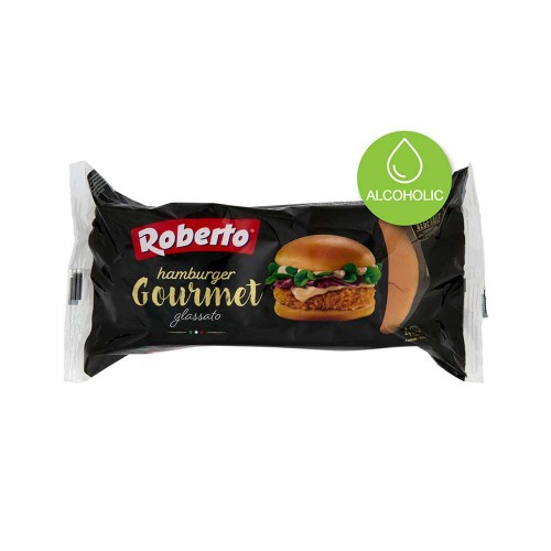 Roberto - Γλασέ Χάμπουργκερ Gourmet 300γρ (4 Ψωμάκια), 512 τεμάχια (παλέτα)