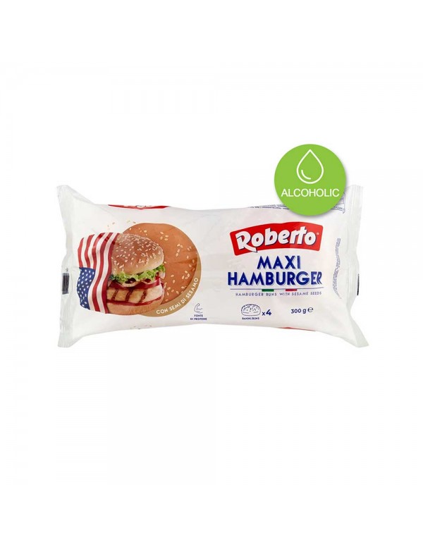 Roberto - Maxi Hamburger 300γρ Σουσάμι (4 ψωμάκια), 532 τεμάχια (παλέτα)