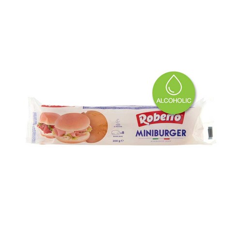 Roberto - Μίνι Μπιφτέκι Κλασικό 200γρ (8 Ψωμάκια), 792 τεμάχια (παλέτα)