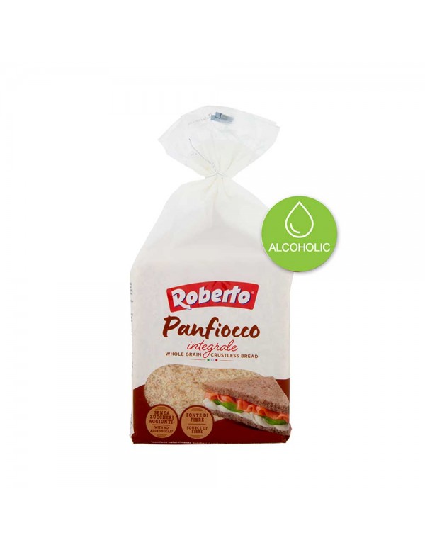 Roberto - Panfiocco Λευκό 400γρ Ολικής Άλεσης, 600 τεμάχια (παλέτα)