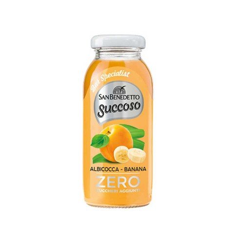 San Benedetto - Μπάρα Succoso 0.2LT Βερίκοκο & Μπανάνα Zero, 2016 τεμάχια (παλέτα) San Benedetto - Μπάρα Succoso 0.2LT Βερίκοκο & Μπανάνα Zero, 2016 τεμάχια (παλέτα)