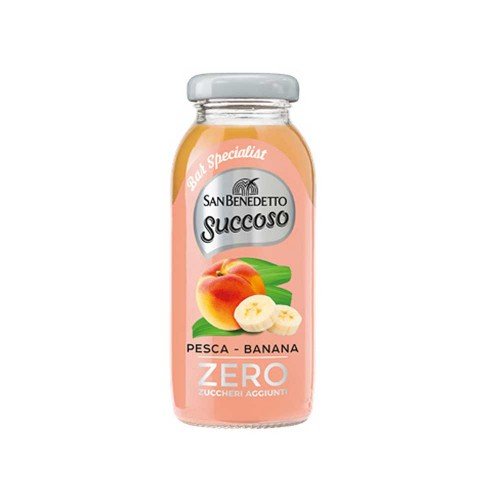 San Benedetto - Μπάρα Succoso 0.2LT Ροδάκινο & Μπανάνα Zero, 2016 τεμάχια (παλέτα) San Benedetto - Μπάρα Succoso 0.2LT Ροδάκινο & Μπανάνα Zero, 2016 τεμάχια (παλέτα)