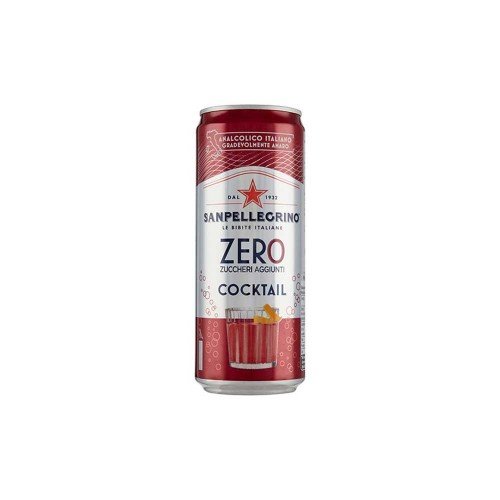 Sanpellegrino - Κομψό κουτί ποτού 33cl - Cocktail Zero, 1920 τεμάχια (παλέτα)