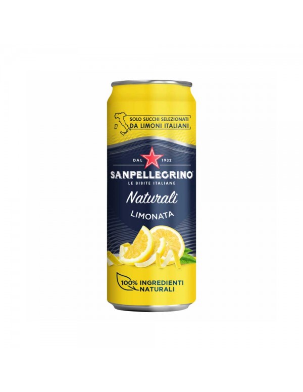 Sanpellegrino - Drink Can Sleek 33cl - La Limonata, 2112 τμχ (παλέτα)