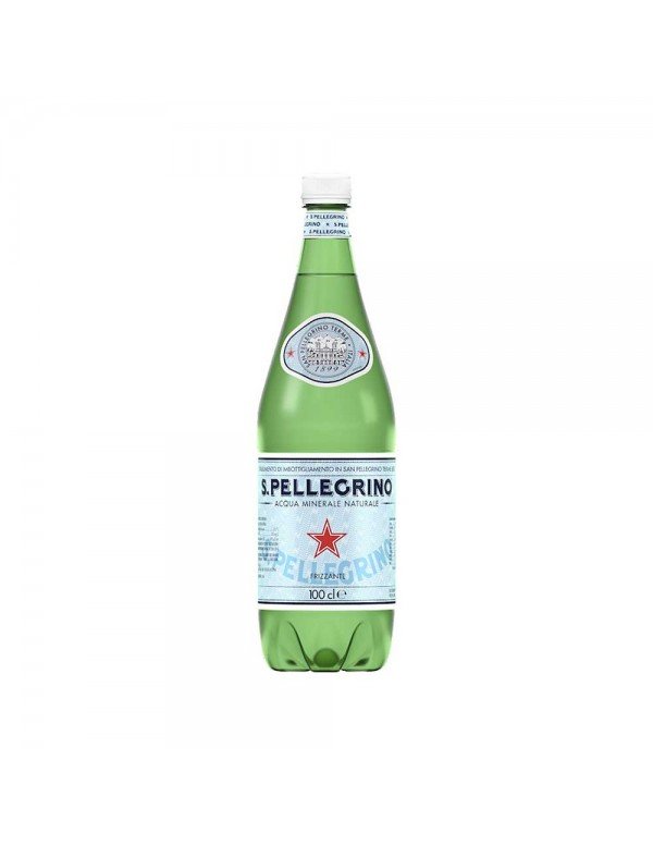 Sanpellegrino - Νερό PET 100cl Ανθρακούχο, 630 τεμάχια (παλέτα)