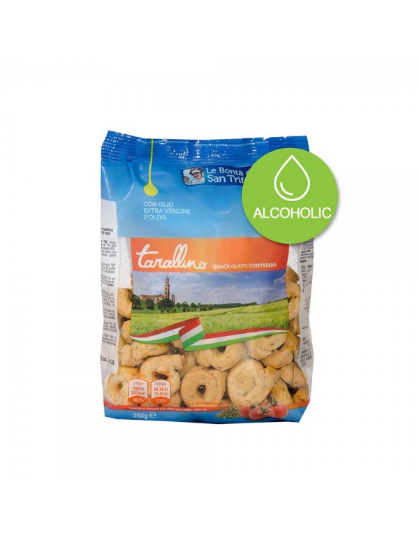 San Trifone - Tarallini 250gr Contadina Flavor, 1080τμχ (παλέτα)