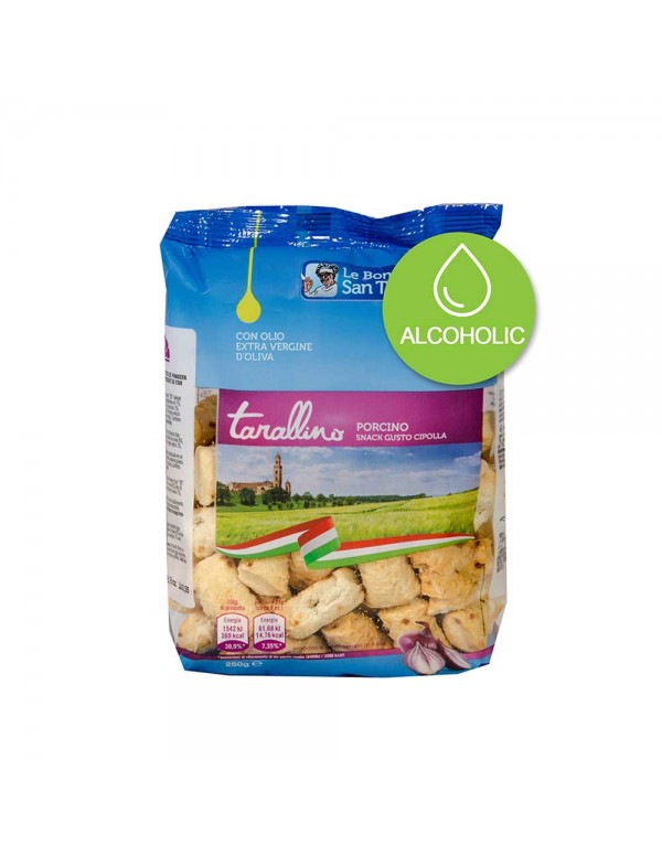 San Trifone - Tarallini 250γρ Πορτσίνι & Κρεμμύδι, 1080τμχ (παλέτα)