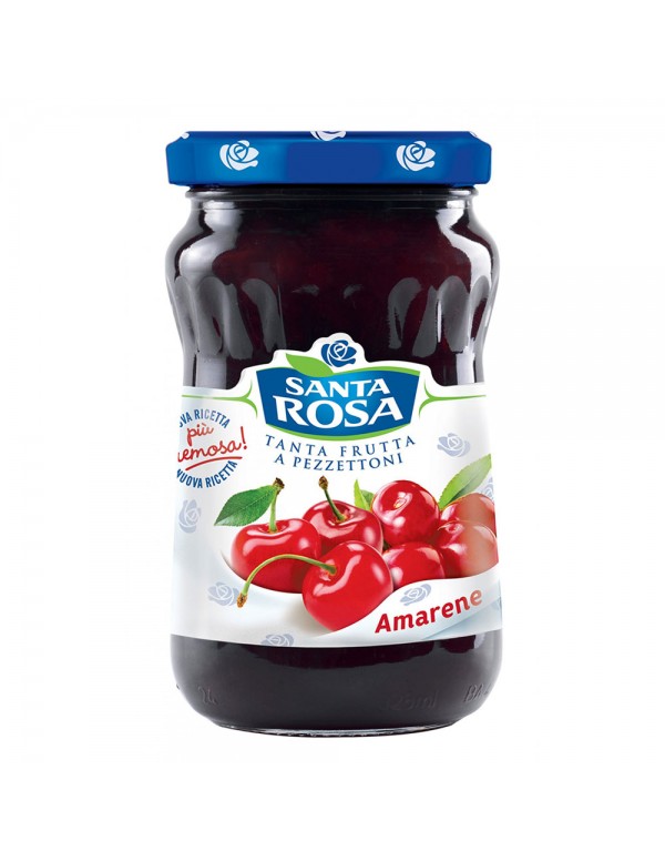 Santa Rosa - Μαρμελάδα 350gr Μαύρα Κεράσια, 1512τμχ (παλέτα)