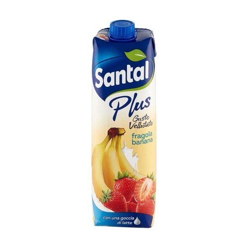 Santal - Χυμός Prisma Plus 1L Φράουλα & Μπανάνα, 1512 τεμάχια (παλέτα)