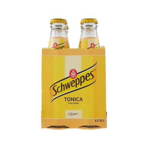 Schweppes - 4X18cl Tonica, 672 τμχ (παλέτα) Schweppes - 4X18cl Tonica, 672 τμχ (παλέτα)