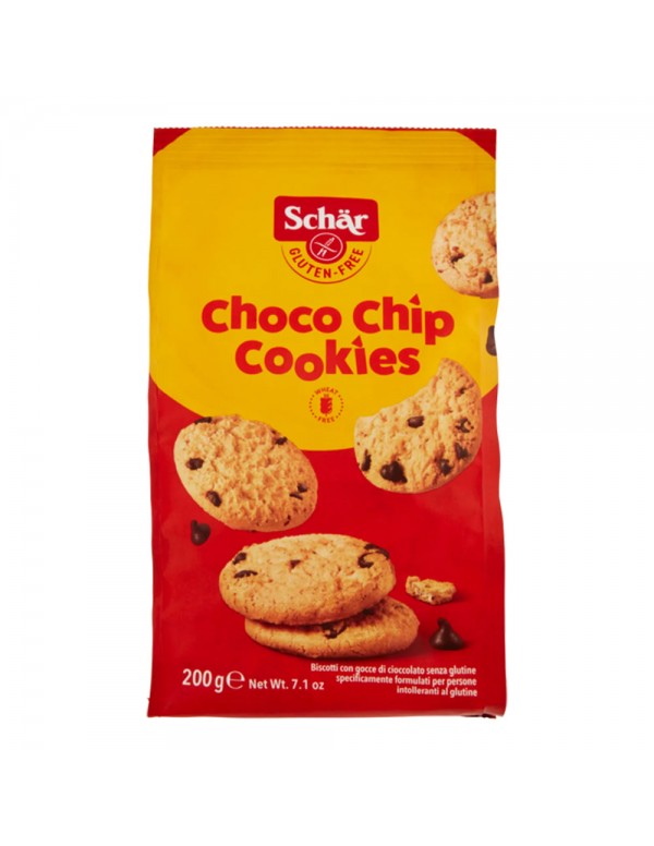 Schär - Μπισκότα Choco Chip 200gr, 480τμχ (παλέτα)