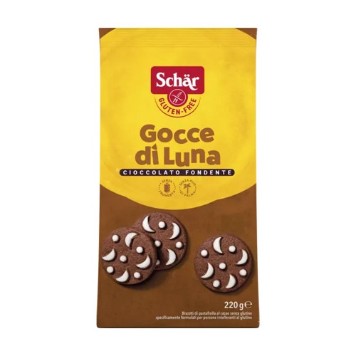 Schär - Μπισκότα Gocce di Luna 175gr, 480τμχ (παλέτα)