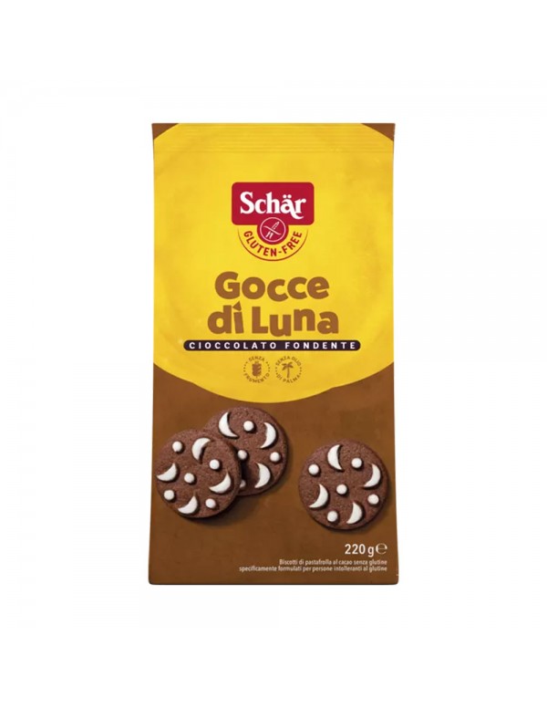 Schär - Μπισκότα Gocce di Luna 175gr, 480τμχ (παλέτα)