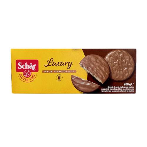 Schär - Μπισκότα Luxury 200gr, 1080τμχ (παλέτα)