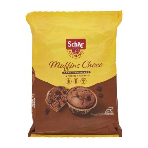 Schär - Choco Muffin 4x65gr, 260τμχ (παλέτα)