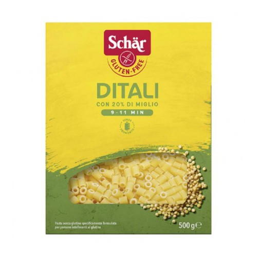 Schär - Ζυμαρικά 500gr Ditali, 420τμχ (παλέτα)