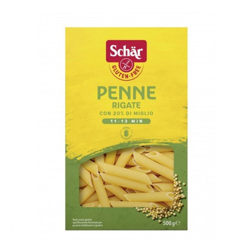 Schär - Ζυμαρικά 500gr Penne Rigate, 420τμχ (παλέτα)