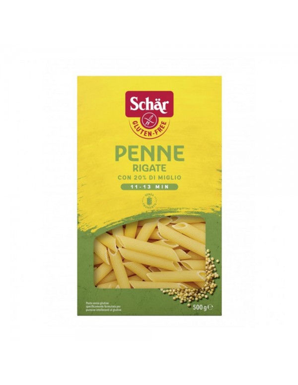 Schär - Ζυμαρικά 500gr Penne Rigate, 420τμχ (παλέτα)