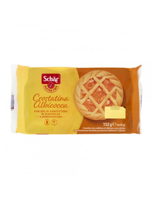 Schär - Τάρτα 4x 38gr Βερίκοκο, 576τμχ (παλέτα)