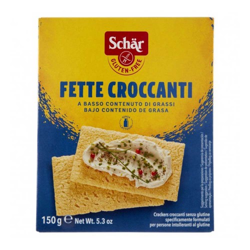 Schär - Φρυγανισμένες φέτες 150γρ, 480τμχ (παλέτα)