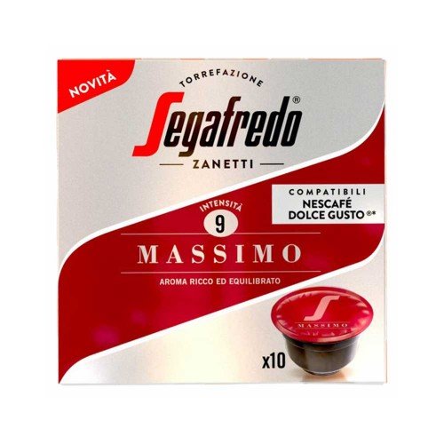 Segafredo - Espresso 75gr Μέγιστο 10 Κάψουλες. Dolce Gusto, 1728 τεμάχια (παλέτα)