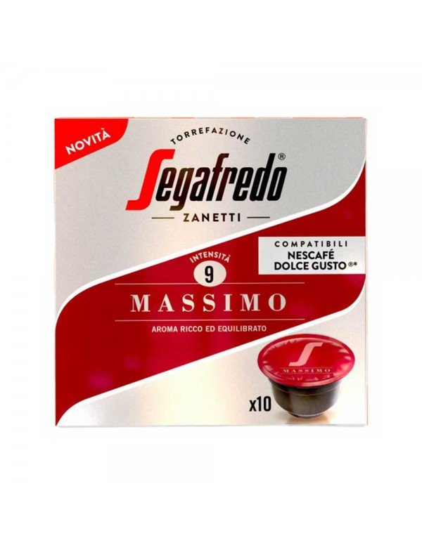 Segafredo - Espresso 75gr Μέγιστο 10 Κάψουλες. Dolce Gusto, 1728 τεμάχια (παλέτα)