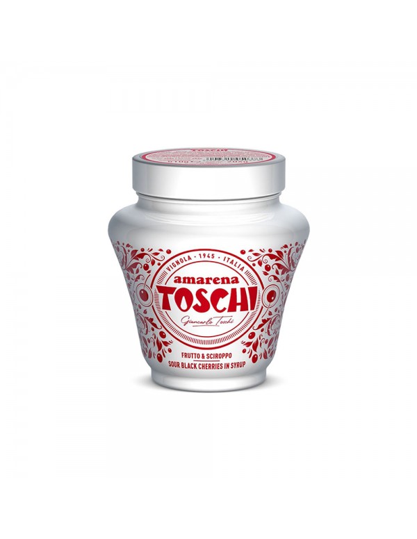 Gino Toschi - Φρούτα και Σιρόπι Μαύρο Κεράσι 510gr,720τμχ (παλέτα)