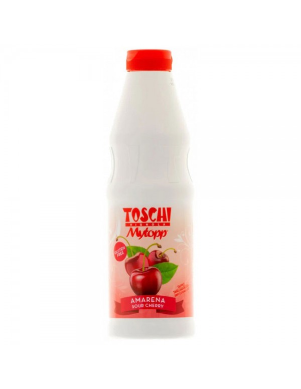 Gino Toschi - Topping Squeeze 1kg Black Cherry, 600 τμχ (παλέτα)