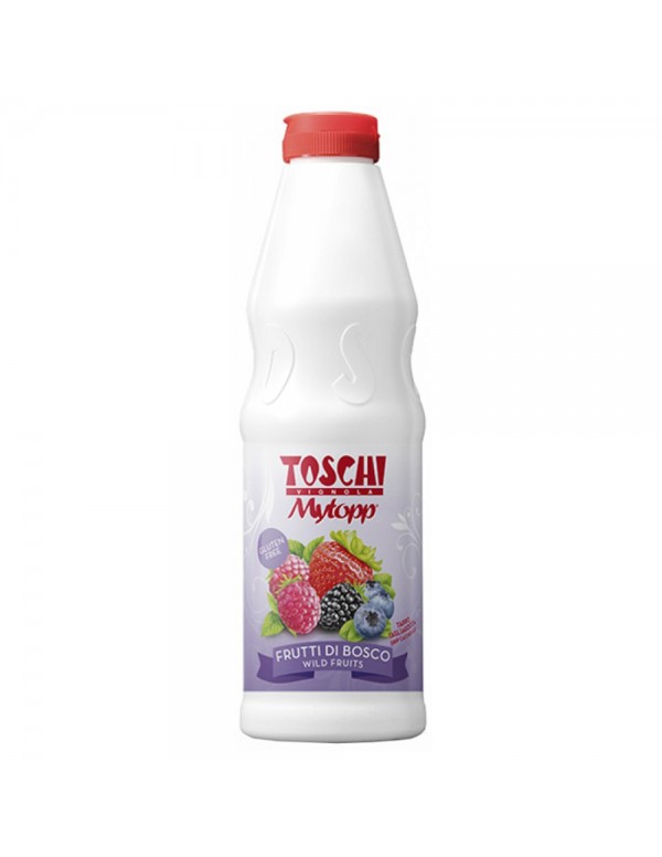 Gino Toschi - Topping Squeeze 1kg Wild Berries, 600 τμχ (παλέτα)