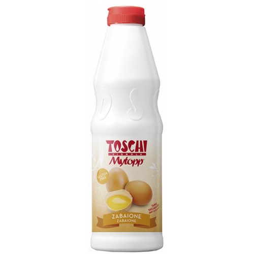 Gino Toschi - Topping Squeeze 1kg Zabaione, 600τμχ (παλέτα)