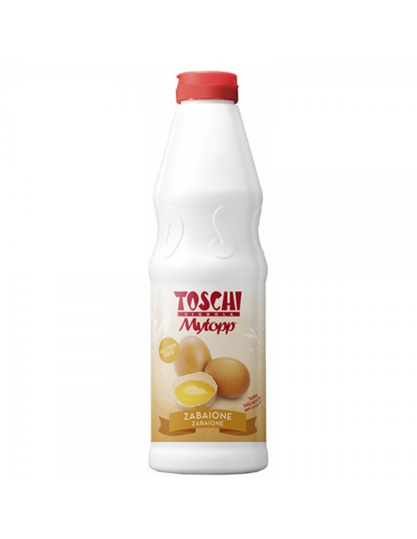 Gino Toschi - Topping Squeeze 1kg Zabaione, 600τμχ (παλέτα)