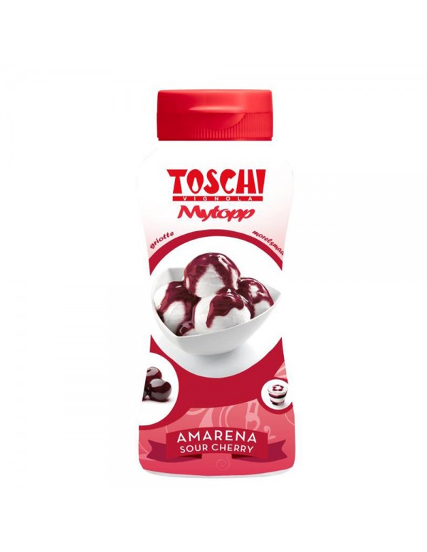 Gino Toschi - Topping Squeeze 200gr Black Cherry, 810 τμχ (παλέτα)