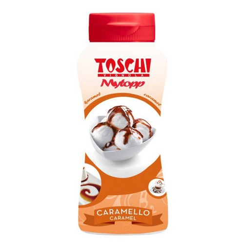 Gino Toschi - Topping Squeeze 200gr Καραμέλα, 810τμχ (παλέτα)