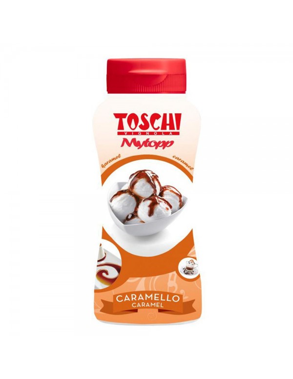 Gino Toschi - Topping Squeeze 200gr Καραμέλα, 810τμχ (παλέτα)